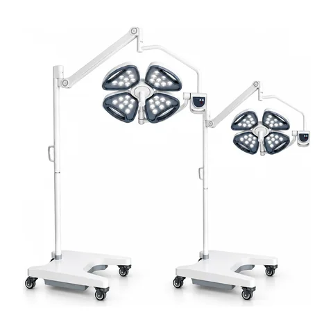 Keling KL-LED-MSZ4 mobile LED operating lamp front view on floor stand
