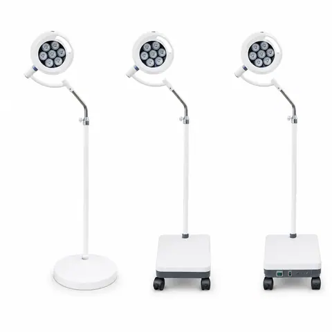 Keling KL01L-ILED compact LED examination shadowless lamp on stationary round base