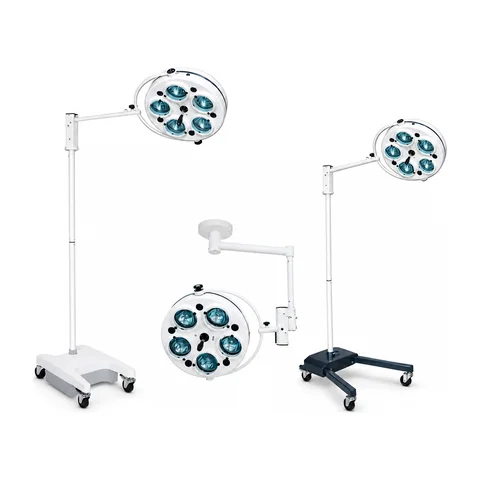 Keling KL05L six-hole halogen cold light operating lamp on mobile floor stand