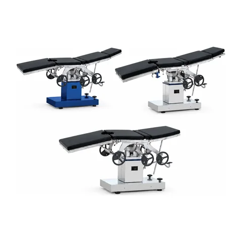 Keling 3001A mechanical hydraulic operation table full view